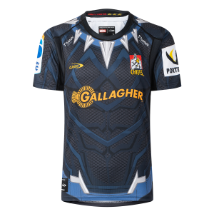 Limited Edition Gallagher Chiefs Super Rugby Marvel Collection Black Panther Jersey by Classic Sportswear