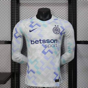 Inter Milan Away Long Sleeves Jersey 25/26 Player
