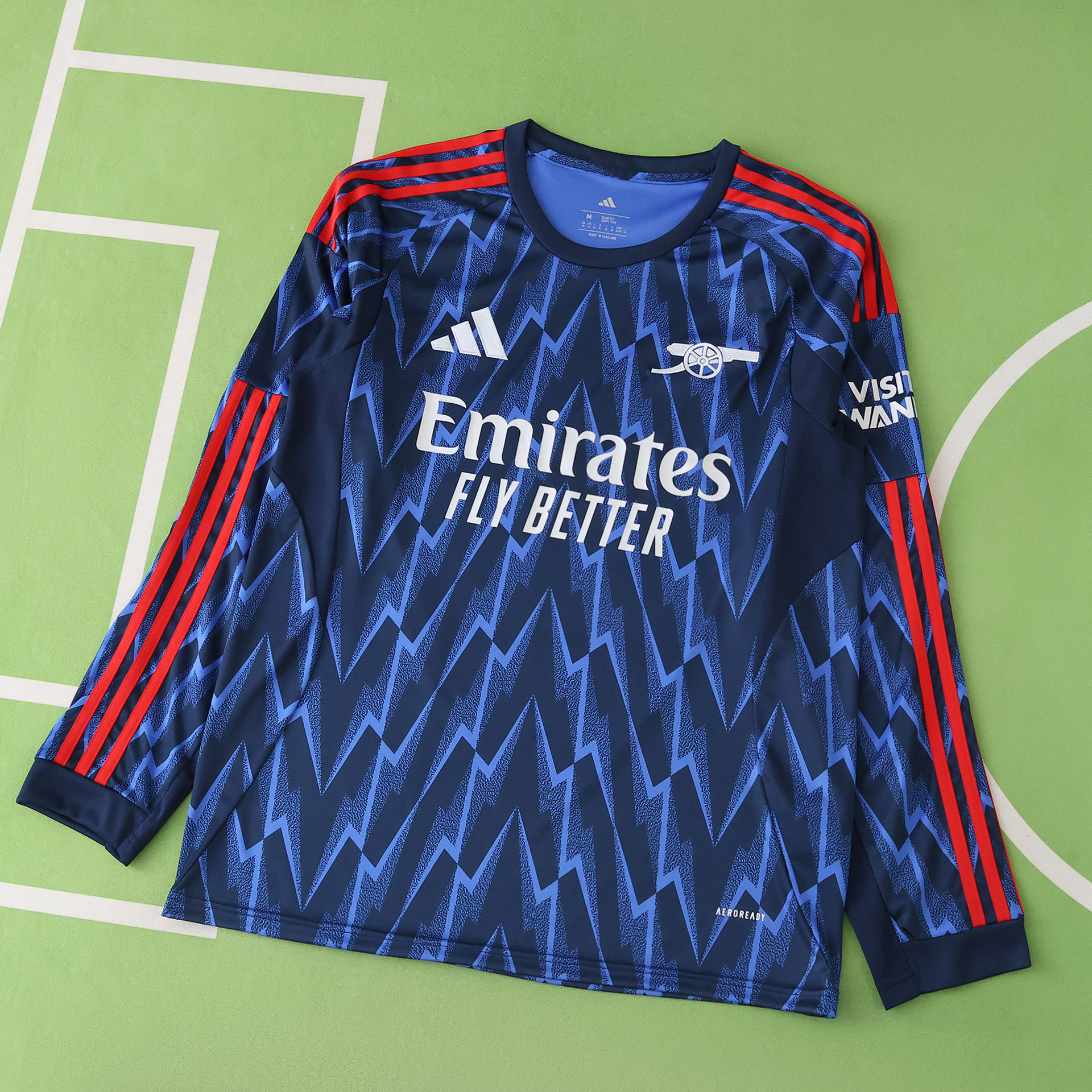 Arsenal Away Long Sleeves Jersey 25-26 Replica (1)