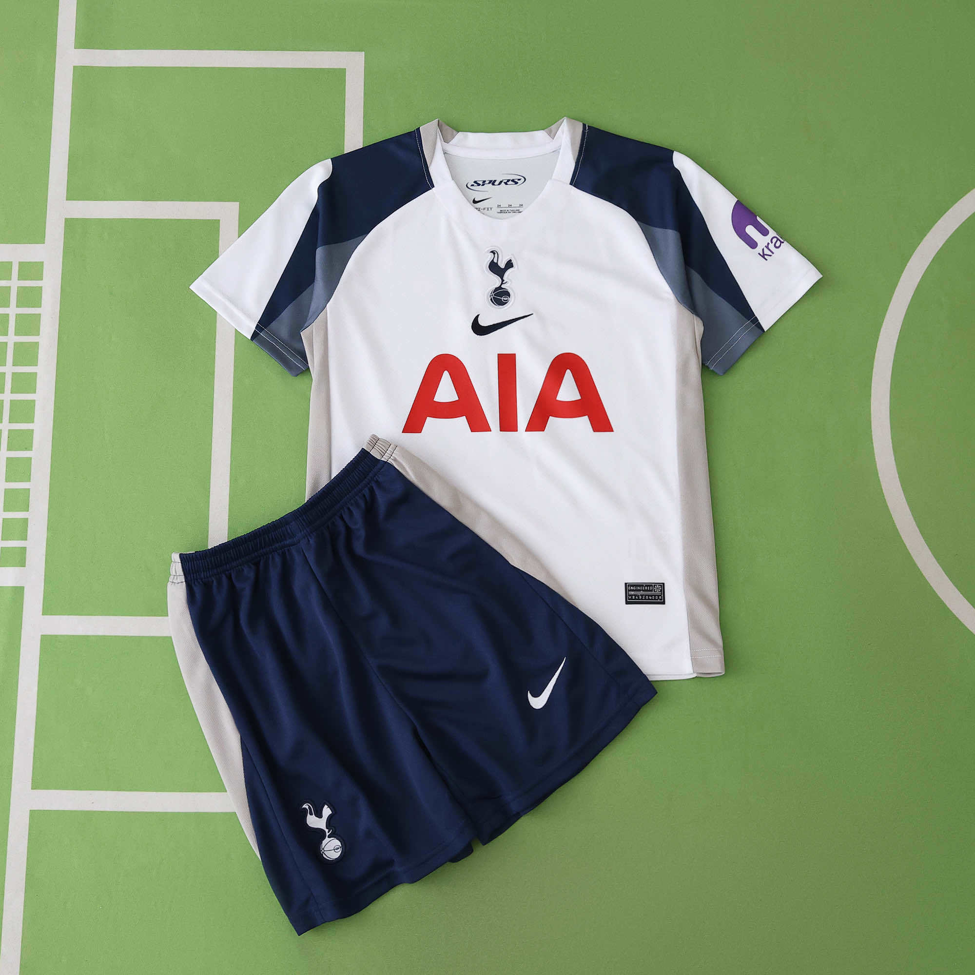Tottenham Hotspur Home Jersey 25-26 Kids Kit (1)