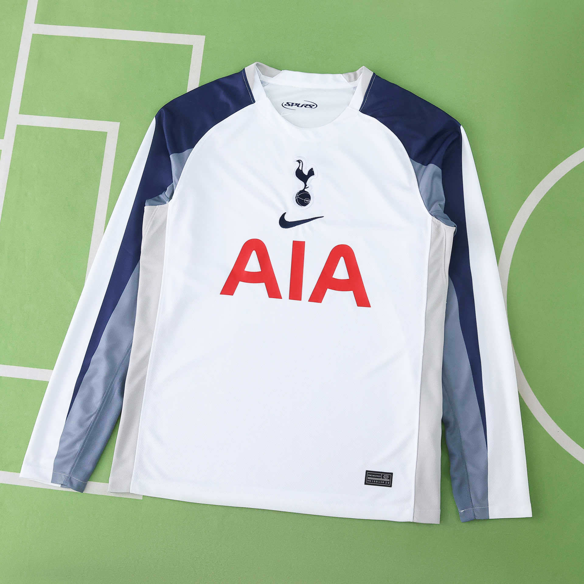 Tottenham Hotspur Home Long Sleeves Jersey 25-26 Replica (1)